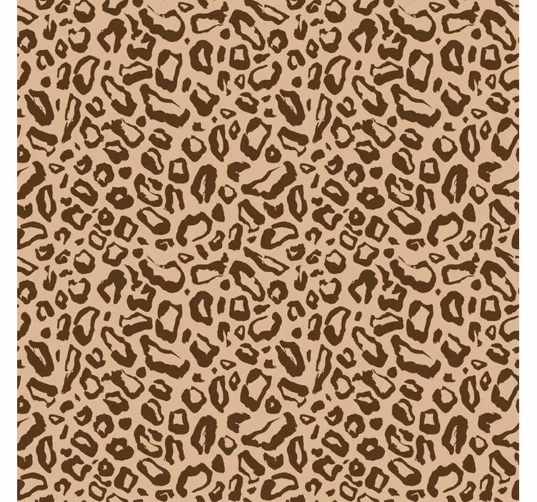 Tenda a rullo animali disegno con stampa leopardata - TenStickers