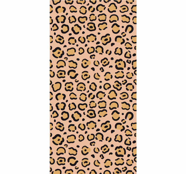 Tenda a rullo animali motivo a pelle di leopardo - TenStickers