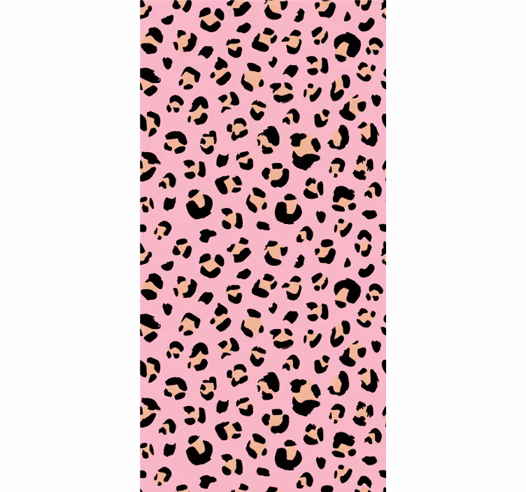 Tenda a rullo animali motivi a stampa leopardata - TenStickers