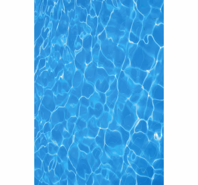 Tenda a rullo bagno riflessi della superficie dell'acqua - TenStickers