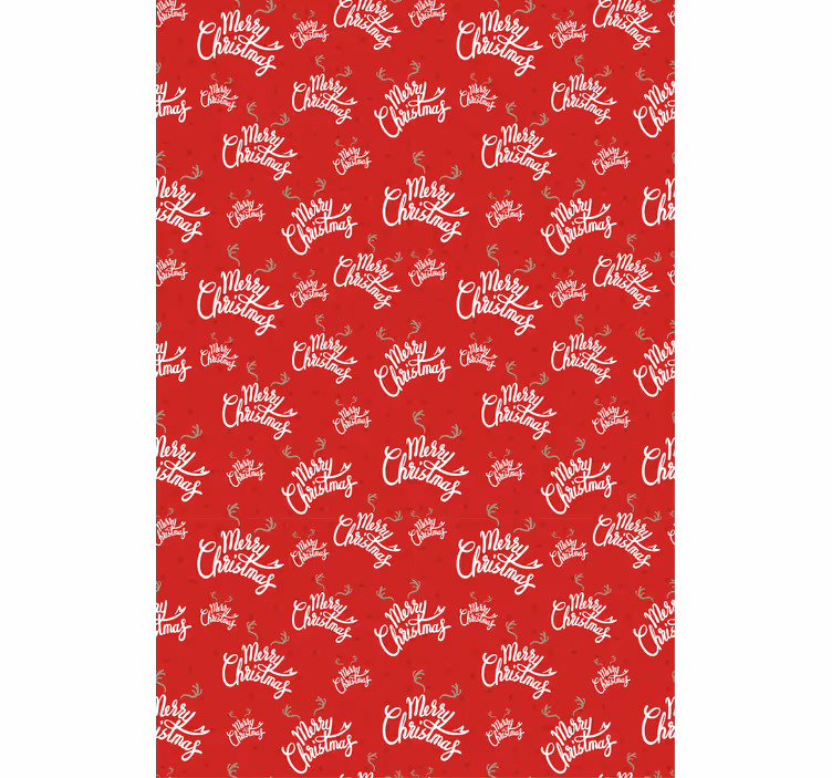 Tenda a rullo frasi modello di buon natale - TenStickers