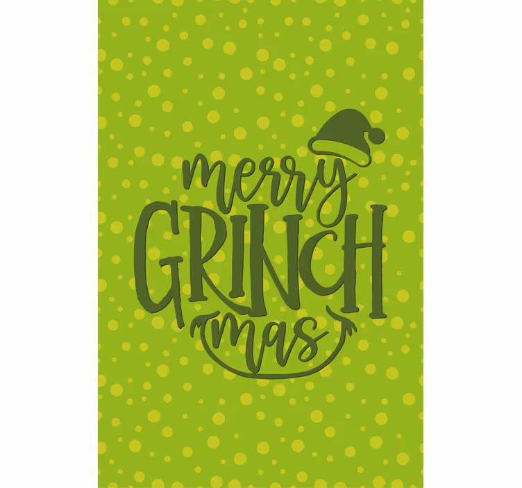 Tenda a rullo frasi buon umore per il grinch - TenStickers