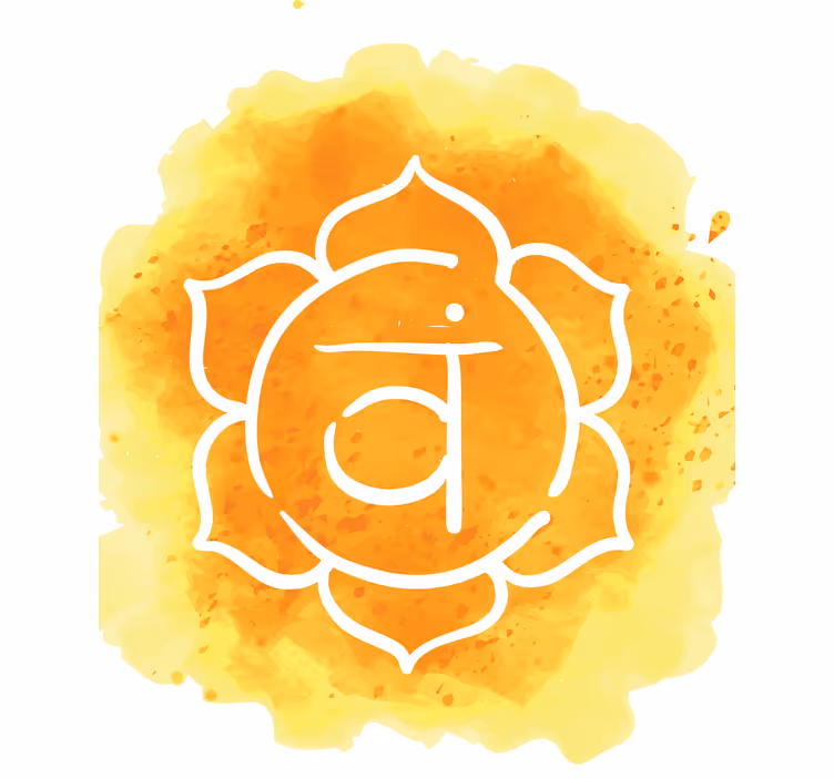 Tenda a rullo illustrazione del simbolo del chakra - TenStickers