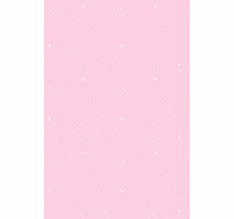 Tenda a rullo camera ragazzi motivo rosa stellato - TenStickers