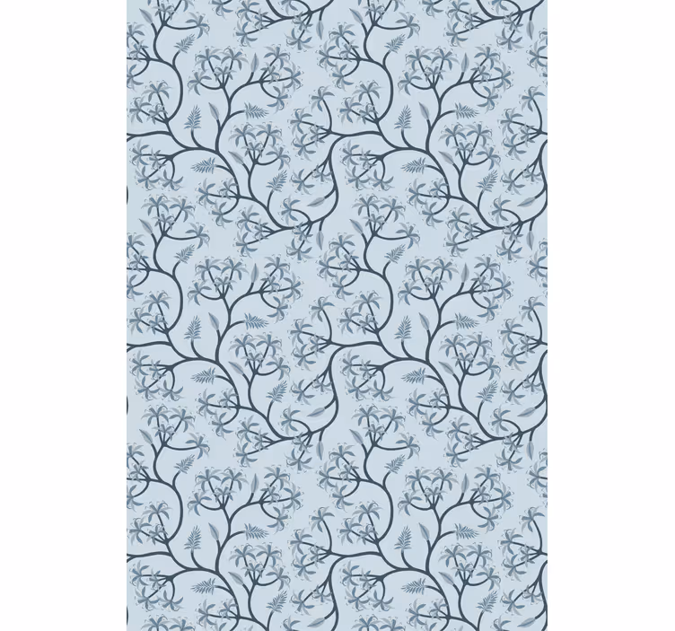 Tenda a rullo fiori e piante elegante motivo botanico - TenStickers