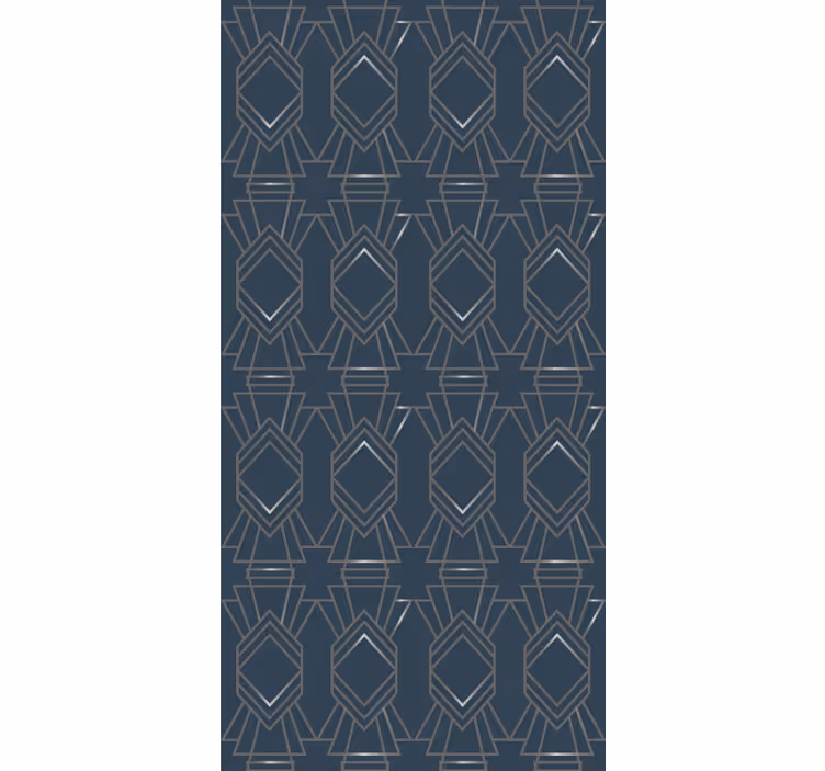 Tenda a rullo moderna modello di forme geometriche - TenStickers