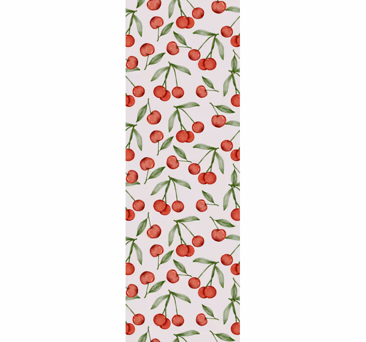 Tende a rullo frutta e verdura delizia dei fiori di ciliegio - TenStickers
