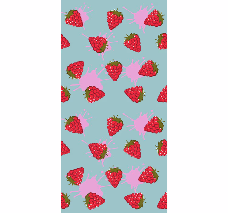 Tende a rullo frutta e verdura schizzi di fragola - TenStickers