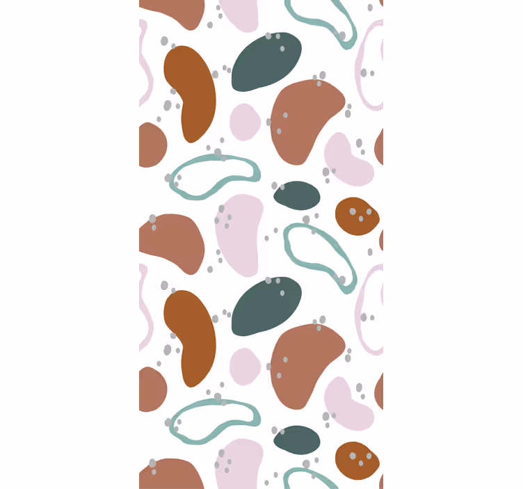 Tende a rullo originali modello di forma astratta irregolare - TenStickers