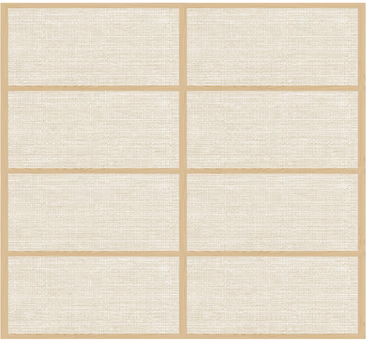 Tende a rullo texture e disegni struttura a pannelli giapponesi - TenStickers