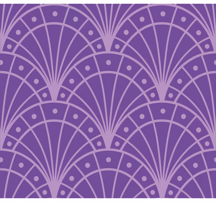 soggiorno tende a rullo art déco lilla minimalista - TenStickers