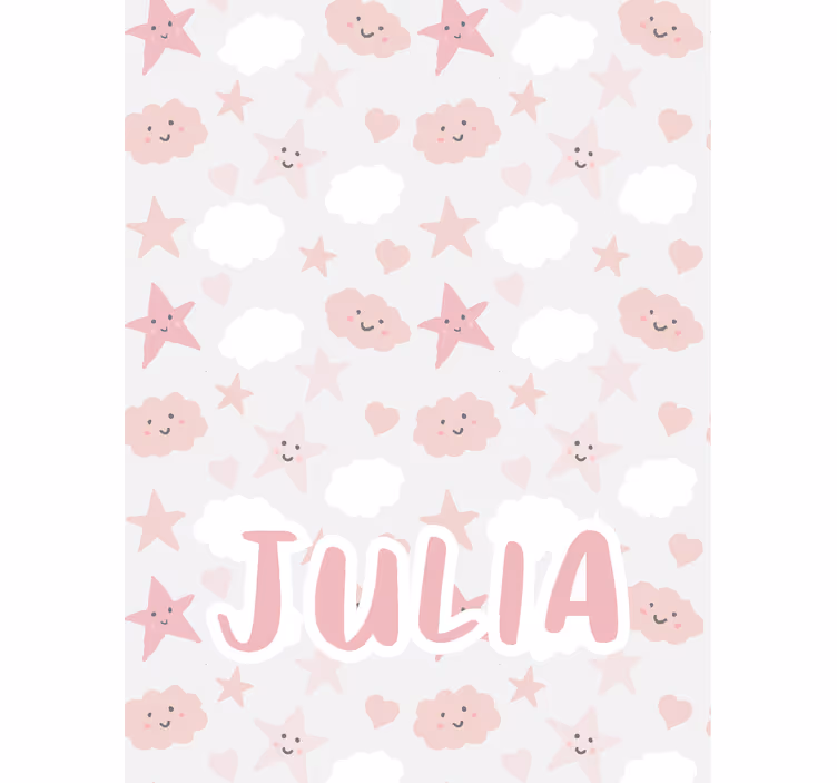 Tende a rullo di nuvole stelle felici - TenStickers