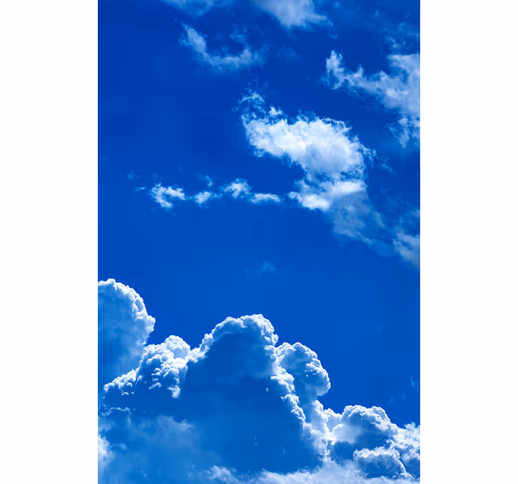 Tenda a rullo nuvole scena del cielo sereno - TenStickers
