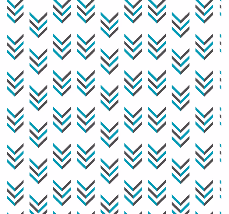 Tende a rullo nordiche frecce blu - TenStickers