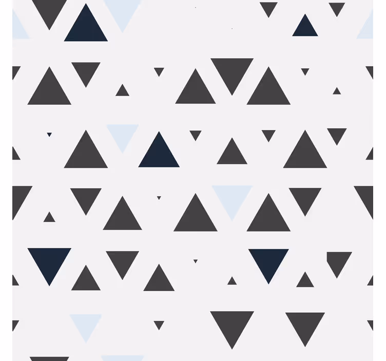 Tende a rullo nordiche modello triangolo minimalista - TenStickers