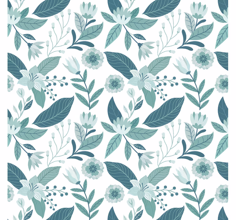 Tende a rullo nordiche flora - TenStickers