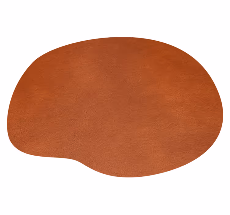 Altre tovagliette in vinile texture pelle marrone - TenStickers