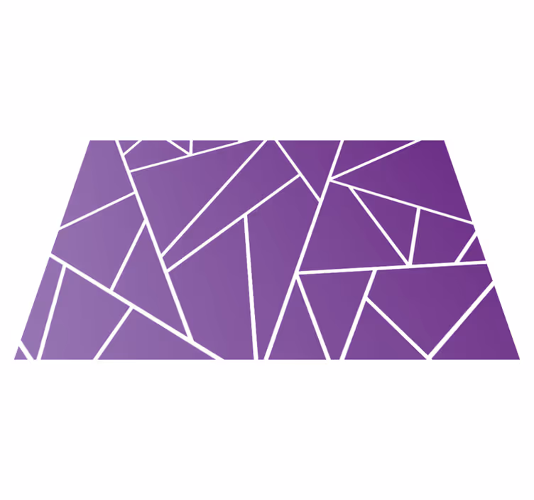 Tovaglietta americana textu motivo geometrico viola - TenStickers