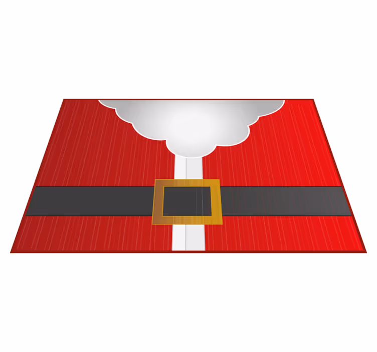 Tovaglietta americana natale costume di babbo natale - TenStickers