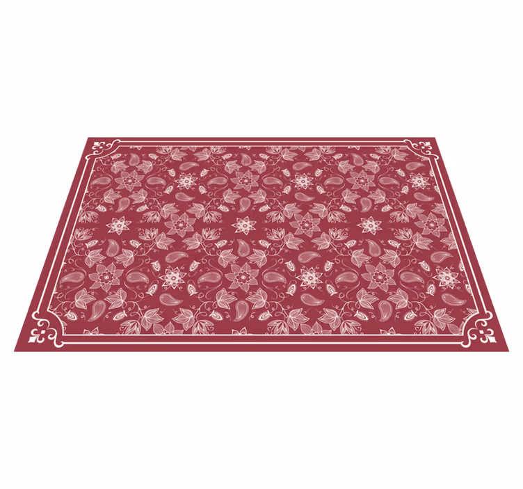 Tovaglietta americana textu copertura floreale - TenStickers