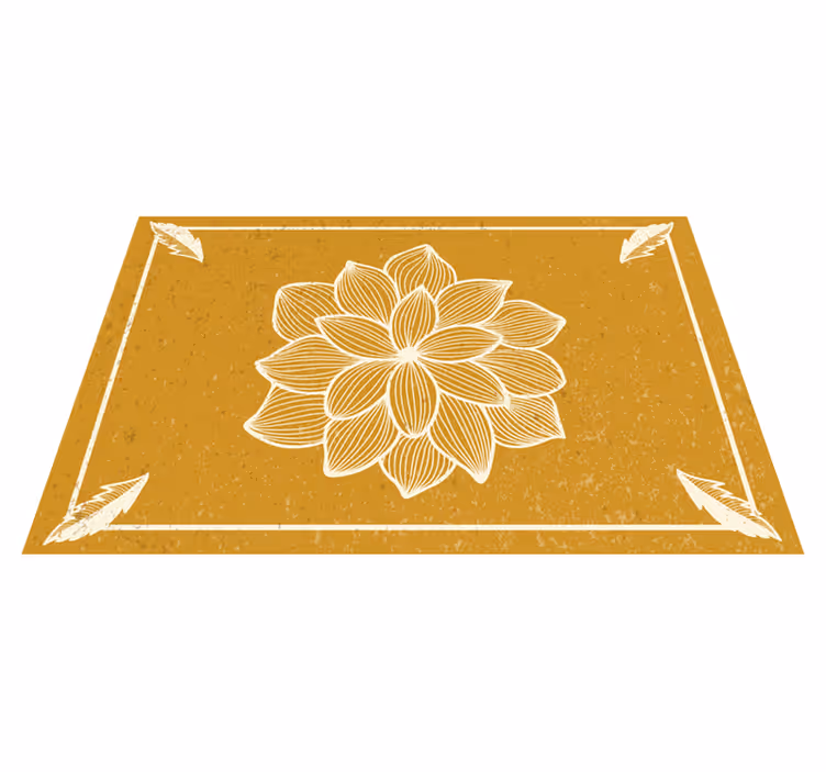 Tovaglietta americana originale motivo botanico elegante - TenStickers