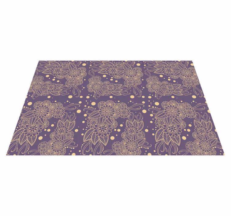 Tovaglietta americana textu illustrazione botanica - TenStickers