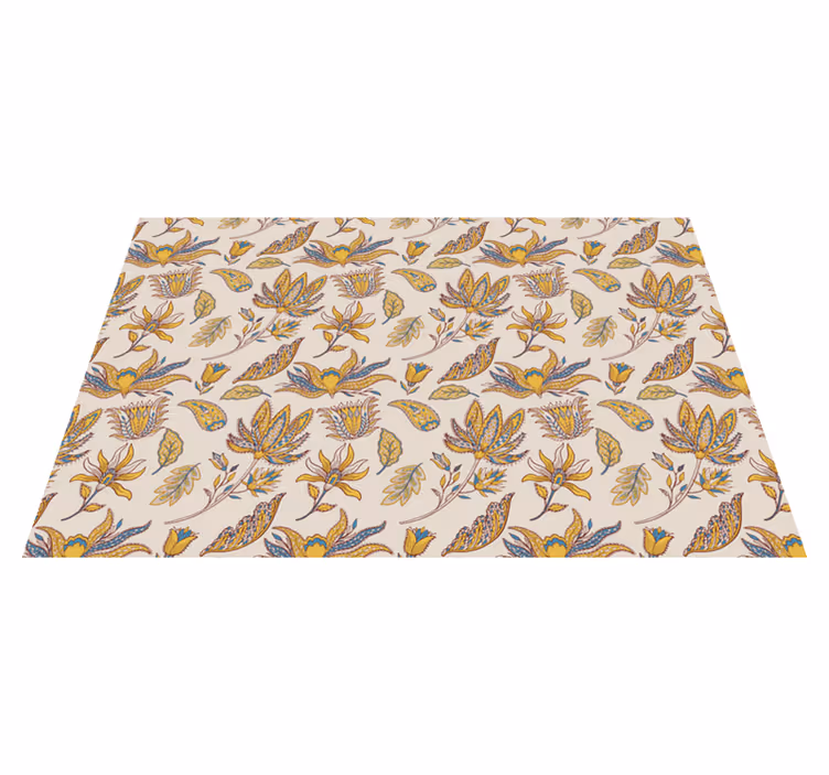 Tovaglietta americana originale motivo foglie botaniche - TenStickers
