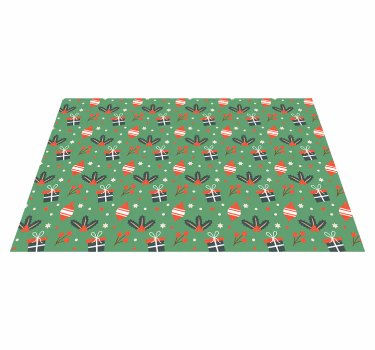 Tovaglietta americana natale motivo decorativo festivo - TenStickers