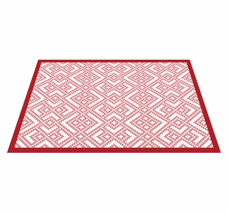 Tovaglietta americana textu texture geometrica - TenStickers