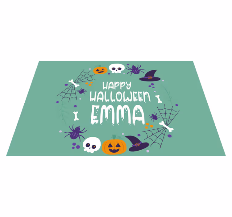 Tovaglietta americana di halloween design a tema halloween - TenStickers