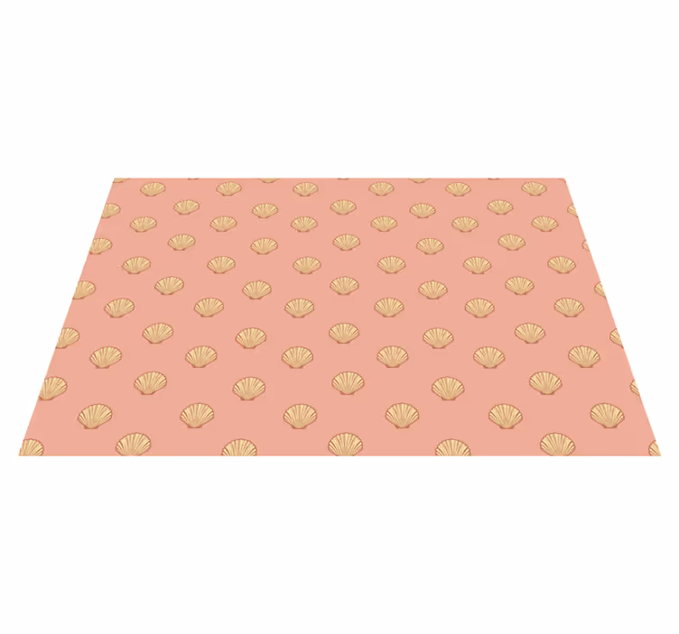 Tovaglietta americana originale motivo conchiglie - TenStickers