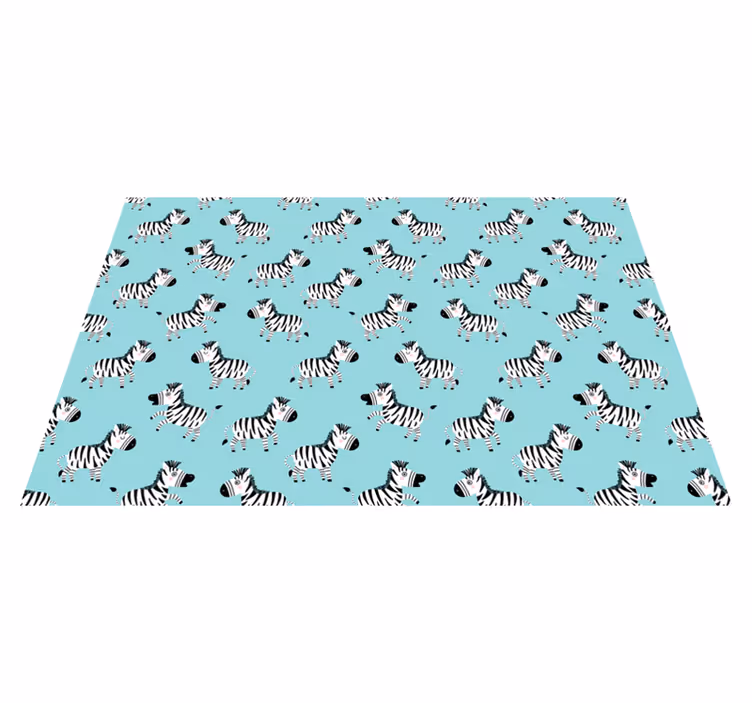 Tovaglietta americana originale superficie a strisce zebra - TenStickers
