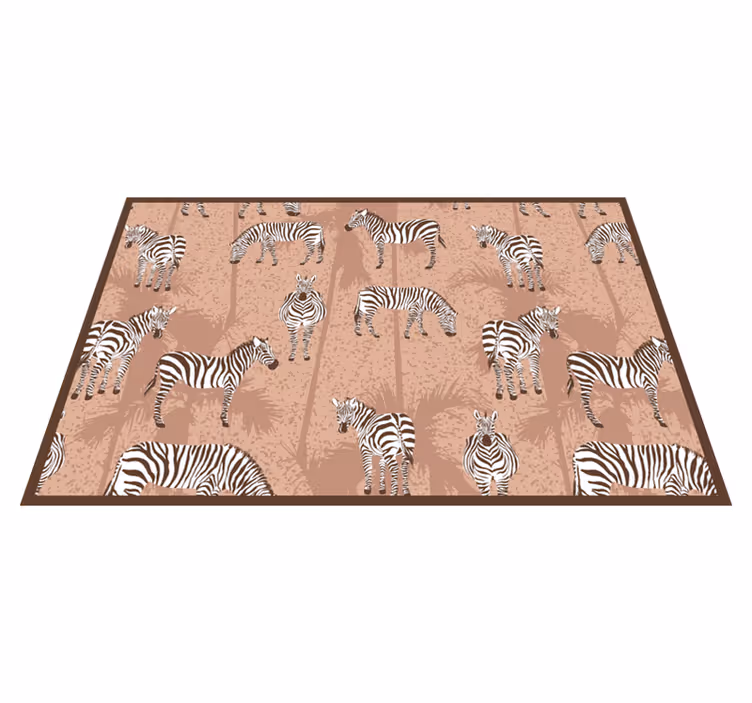 Tovaglietta americana originale stile zebra print - TenStickers