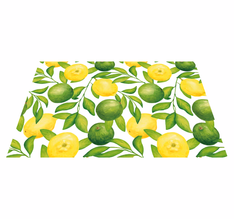 Tovaglietta americana originale motivo agrumi freschi - TenStickers