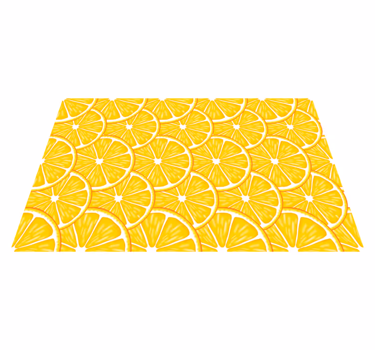 Tovaglietta americana originale motivo limone fresco - TenStickers