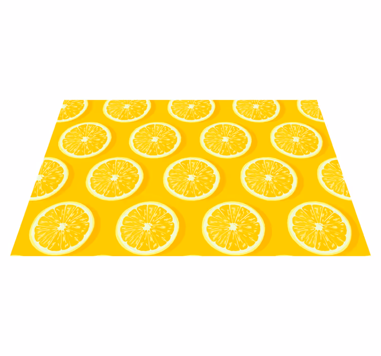 Tovaglietta americana originale fette di limone bright - TenStickers