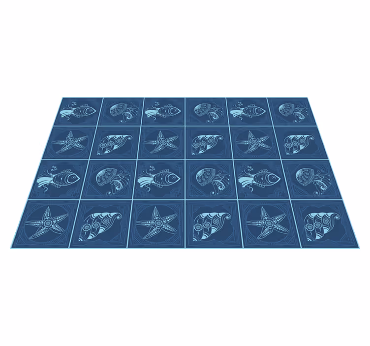 Tovaglietta americana originale con motivo nautico - TenStickers