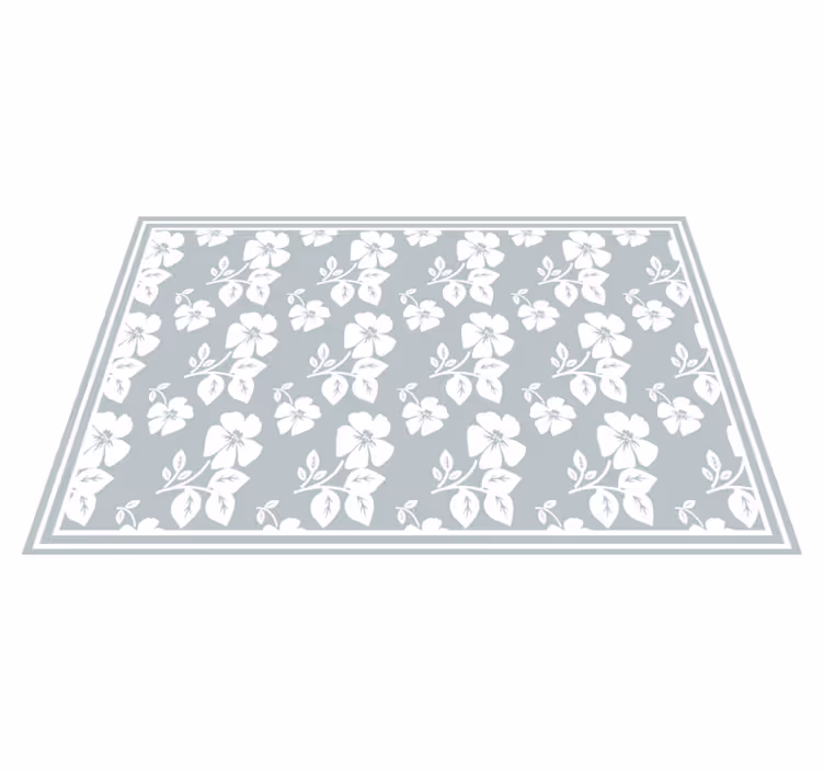 Tovaglietta americana textu base floreale - TenStickers