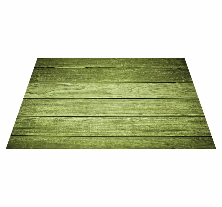 Tovaglietta americana textu superficie legno verde - TenStickers