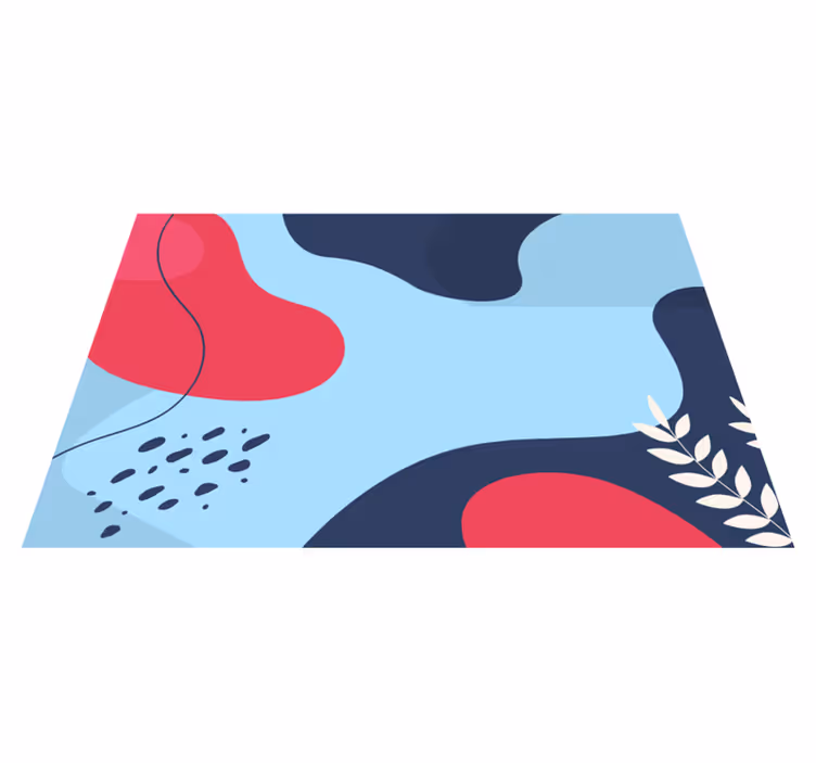 Tovaglietta americana originale forme astratte colorate - TenStickers