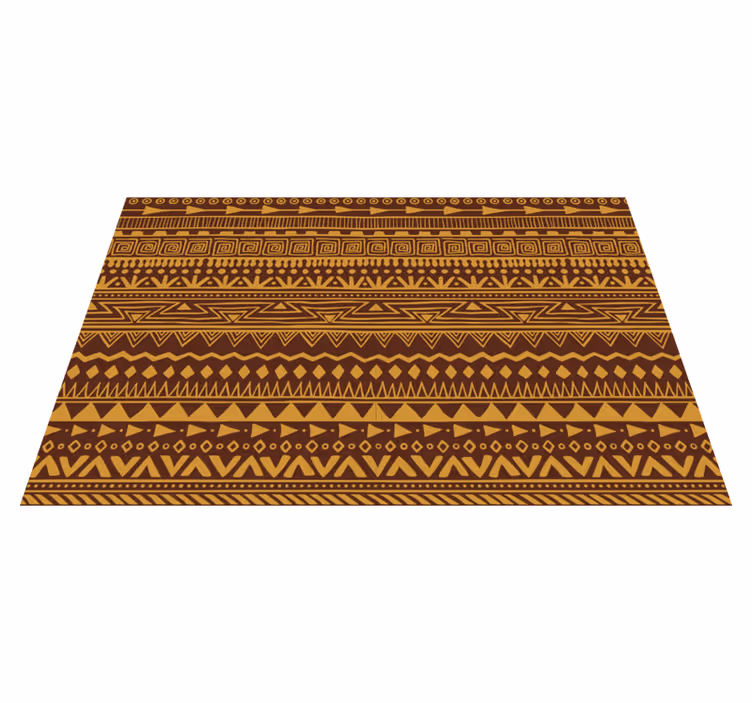 Tovaglietta americana textu motivo tribale geometrico - TenStickers