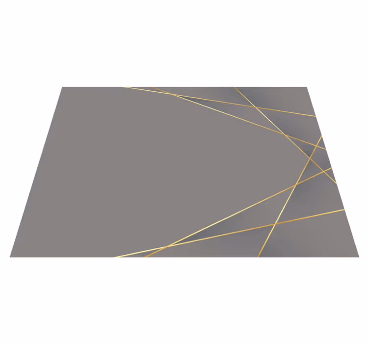 Tovaglietta americana elegante Forme geometriche di tono grigio - TenStickers