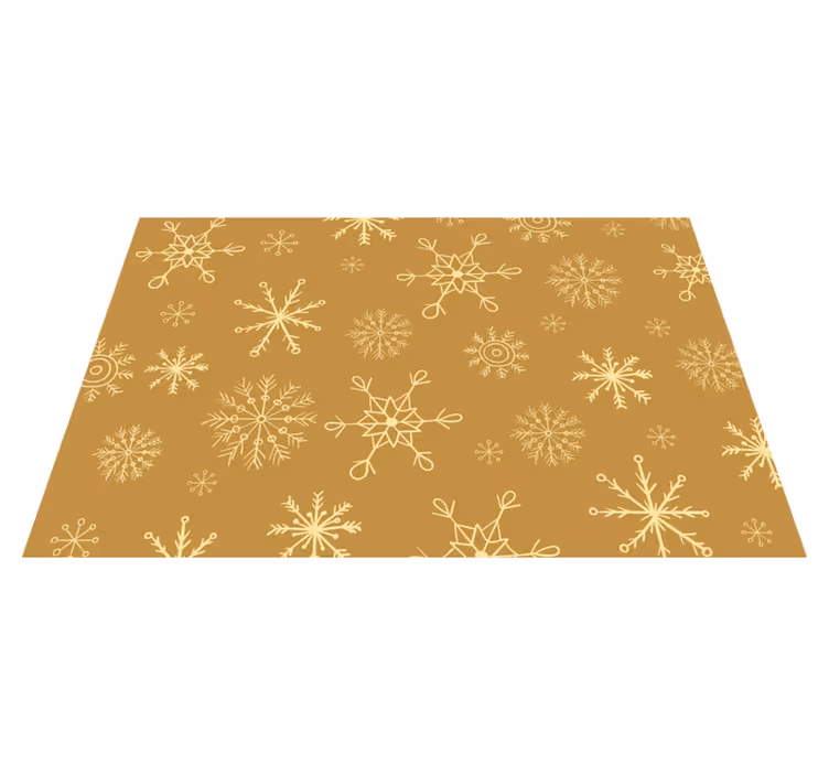 Tovaglietta americana natale superficie a motivo fiocco - TenStickers