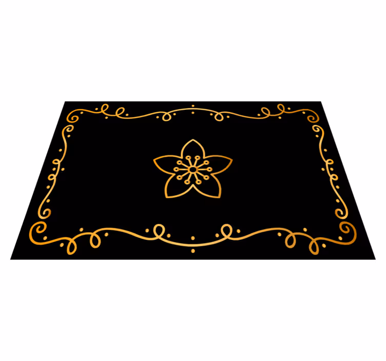 Tovaglietta americana originale elemento botanico elegante - TenStickers