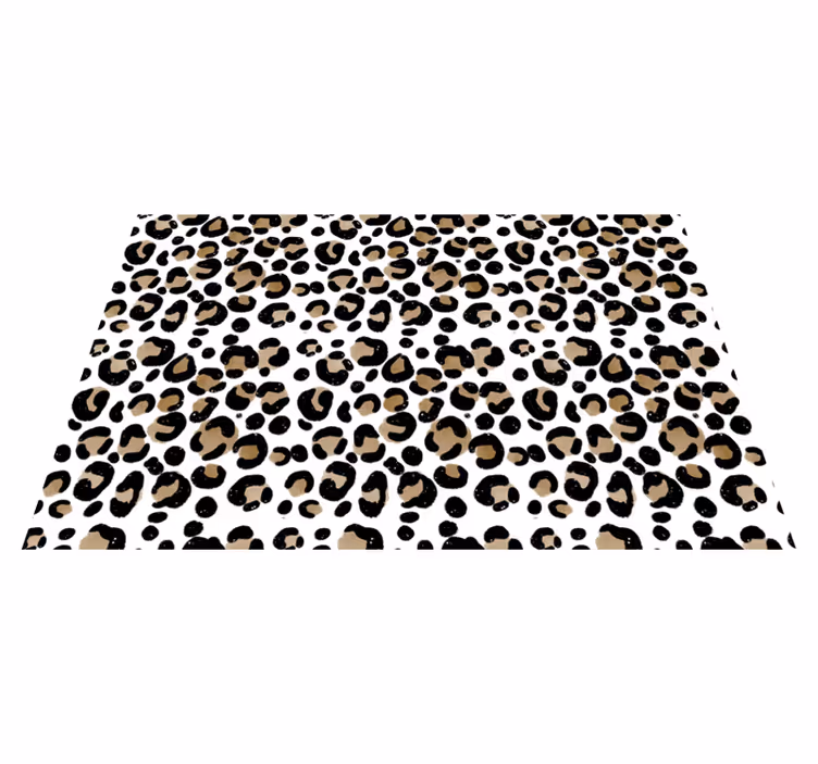 Tovaglietta americana textu motivo leopardato - TenStickers