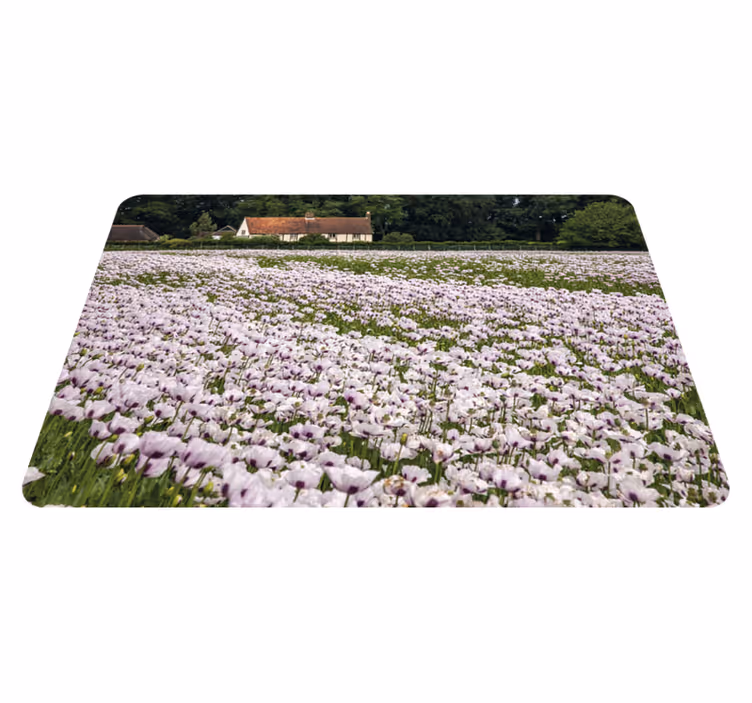 Tovaglietta americana originale campo di fiori di lavanda - TenStickers