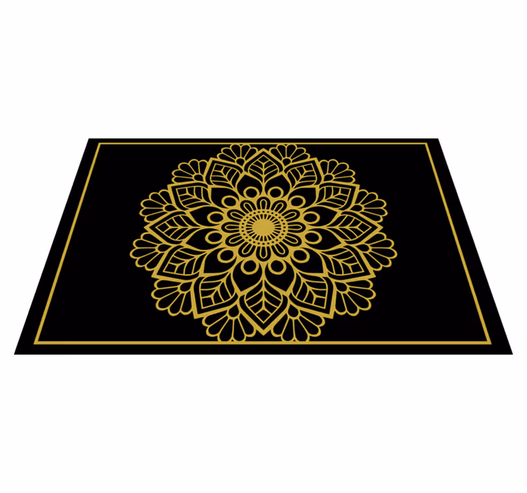 Tovaglietta americana elegante componente botanico elegante - TenStickers