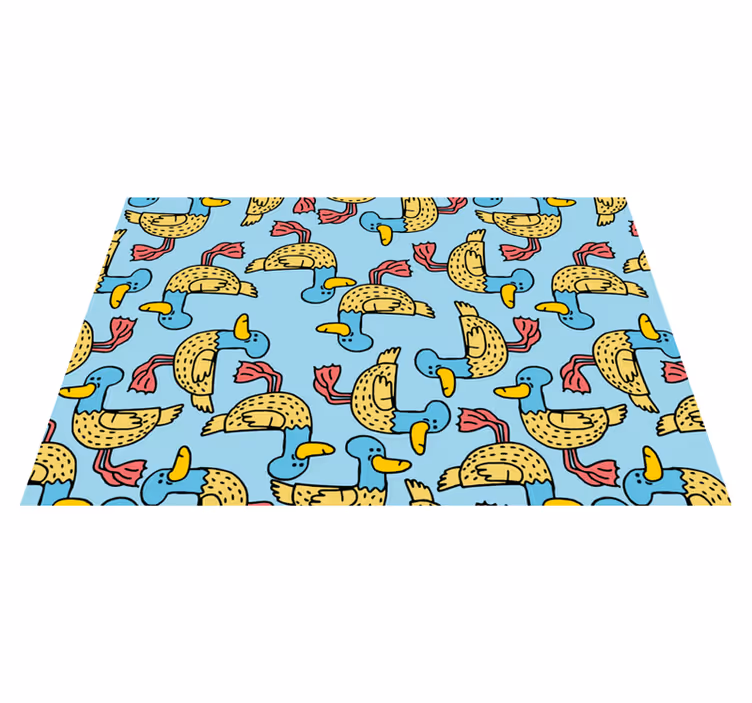 Tovaglietta americana originale motivo anatra originale - TenStickers