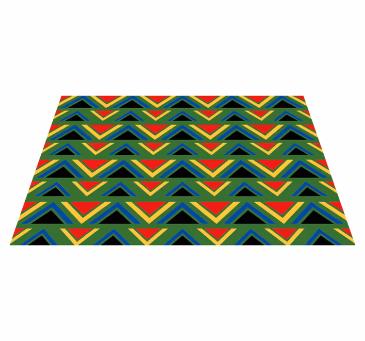 Tovaglietta americana originale stile geometrico vivace - TenStickers