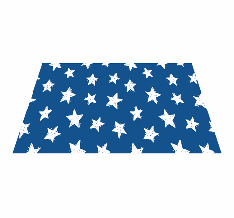 Tovaglietta americana originale sfondo a stelle - TenStickers